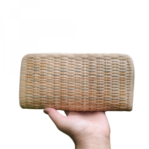 NB Handmade Rattan Long Wallet
