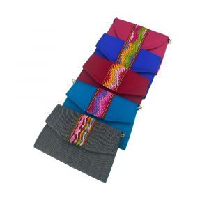 Kachin Clutch with Shoulder Straps
