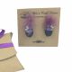 Bee Craft House Hand Made Paper Quilling  Pom Pom Earrings