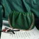 Women Fashion Solid Color Leather Crossbody Chain Leather Bag