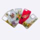 Flower Design Case for iPhone (All Models Available) with Real Pressed Dried Real Flower