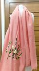 Handmade Cotton Long Shawl with embroidery