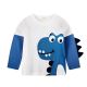 Boys Cute Dinosaur Pattern Long-sleeves T-shirt