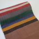 Natural Dyed Cotton Blanket (Handwoven) - Brown Multicolor