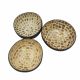 Handmade Coconut Shell Bowl with Mother of Pearl and Lacquer Coated