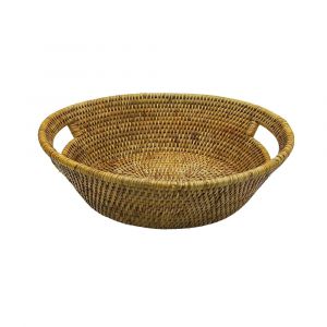 Handwoven Rattan Basket