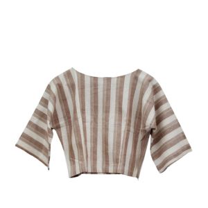 Boat-Neck Dolman Sleeve Short Waisted Top